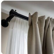 Curtain & Rod Installation Curtain & Rod Installation