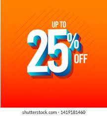 Upto 25% OFF Upto 25% OFF